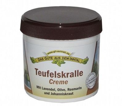 Teufelskralle Creme mit Lavendel und Rosmarin 200 ml
