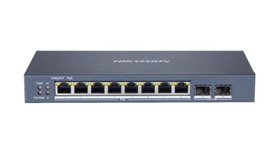 Switch Hikvision DS-3E1510P-SI mit 10 Ports