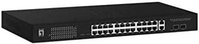 Switch LevelOne GEP-2841 mit 24 PoE Ports