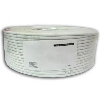 Netzwerkkabel Techly Cat6, 100 Meter, grau