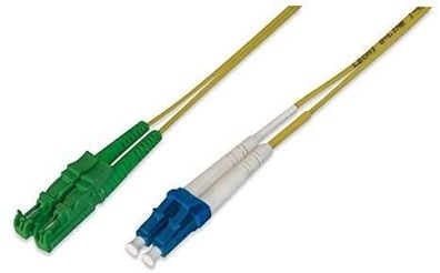 Glasfaserkabel Digitus Monomode 2 Meter E2000 und LC