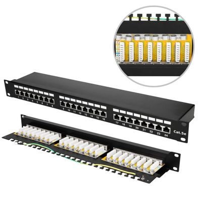 Patch-Panel Extralink CAT5E STP V2 24 Ports