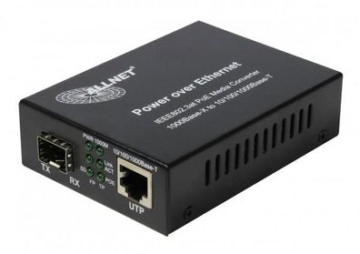 Konverter Allnet ALL-MC202P-SFP1-POE 1000 Mbit/s