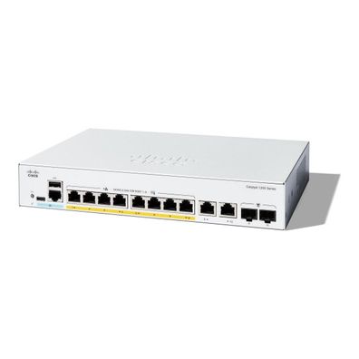 Managed Switch Cisco Catalyst 1200-8FP-2G mit 8 Gigabit-Ports