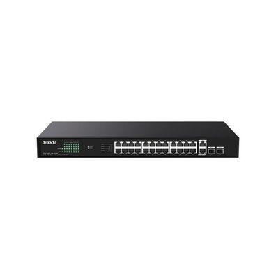 Netzwerk-Switch Tenda TEG1128P-24-410W, 26 Ports, 370W