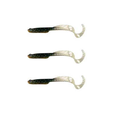 3 Stk Gummifisch Twister Minnow 11 cm