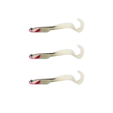 3 Stk Gummifisch Twister Minnow 11 cm