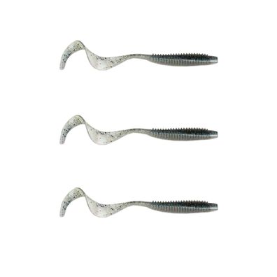 3 Stk Wurm Twister Softbaits 13 cm