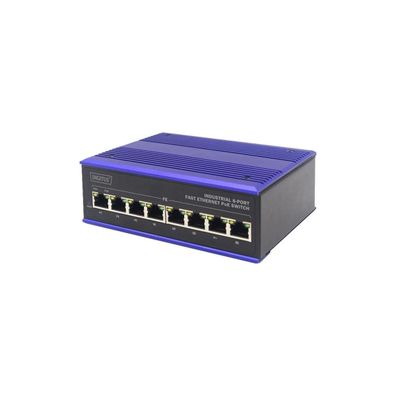Switch Digitus Ethernet Industriell 8 Ports PoE 30W