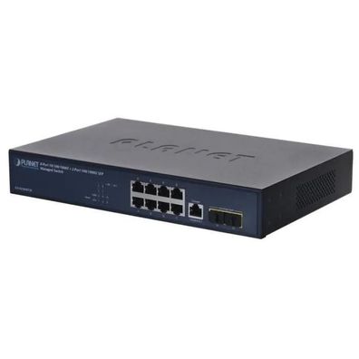 Netzwerk-Switch Planet GS-4210-8T2S mit 8 RJ-45 und 2 SFP Ports