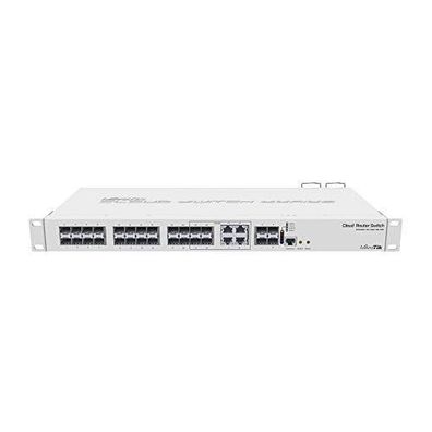 Netzwerk-Switch MikroTik CRS328-4C-20S-4S+RM verwaltet