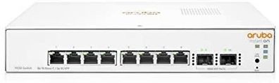 Netzwerk-Switch HP Aruba Instant On 1930, 8x RJ-45 + 2x SFP, Weiß