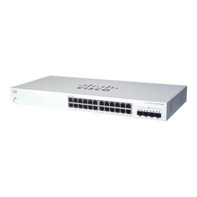 Netzwerk-Switch Cisco CBS220-24T-4X mit 24 Ethernet- und 4 SFP+ Ports