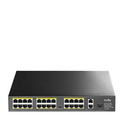 Netzwerk-Switch Cudy FS1026PS1 mit 24 PoE+ Ports
