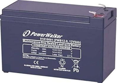 Batterie UPS PowerWalker 12 V 9 Ah