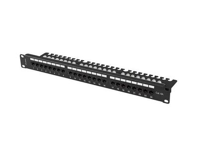 Patchpanel Lanberg 24 Ports Schwarz