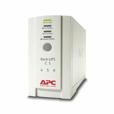 USV APC Back-UPS CS 650VA 650 VA beige
