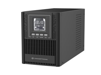 USV Conceptronic ZEUS52ES1K 1 kVA, Schwarz