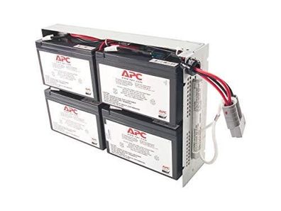 Ersatzbatterie APC RBC23 schwarz