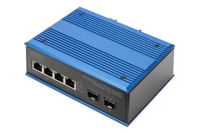 Netzwerk-Switch Digitus 4 + 2 Ports