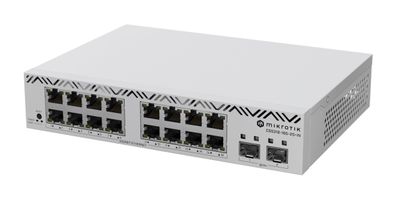 Netzwerk-Switch MikroTik CSS318-16G-2S+IN mit 16 Gigabit-Ports