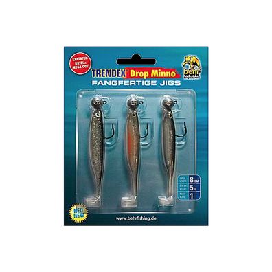 Barsch Köder Gummifisch Set 8 cm 03