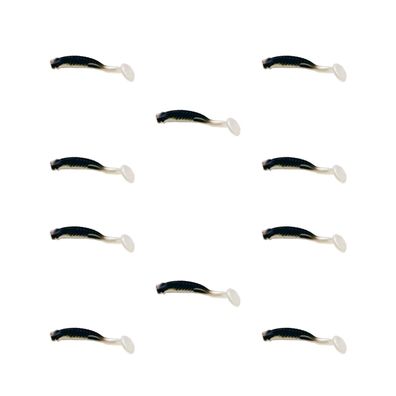 10 Stk Mini Softbaits Gummifische 3 cm