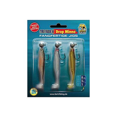 Barsch Köder Gummifisch Set 8 cm 02