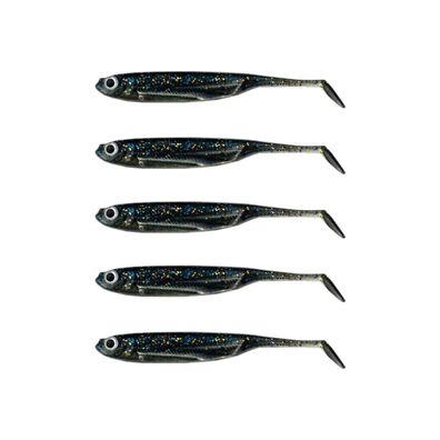 5 Stk Gummifische Dropshot Minnow 5 cm