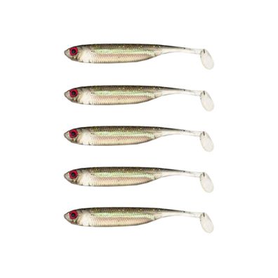 5 Stk Gummifische Dropshot Minnow 5 cm