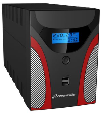 USV PowerWalker VI 2200 LCD/IEC 2200 VA schwarz