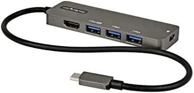 USB-C Multiport Adapter StarTech mit 4 USB 3.0 Anschléssen