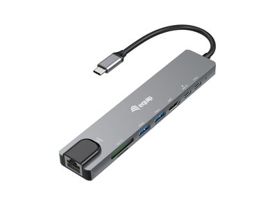 USB-C Adapter Equip 8-in-1 Multifunktional