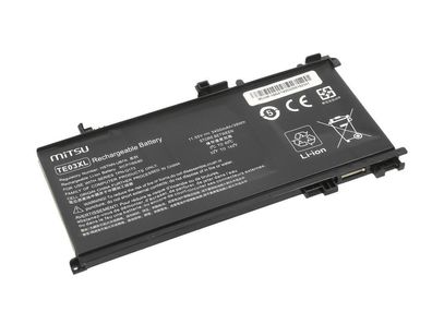 Laptop-Akku Mitsu 3400 mAh schwarz