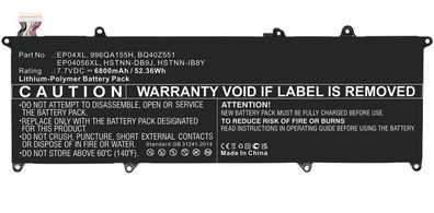 Laptop-Akku CoreParts HP Elite Dragonfly 52Wh schwarz