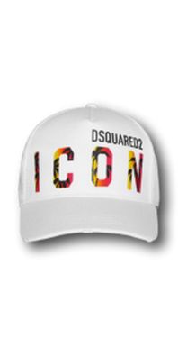 Dsquared2 ICON Sunset Baseball Cap Weiß Unisex