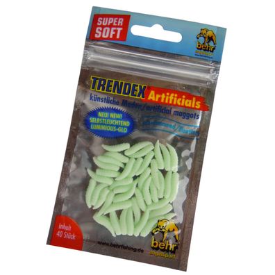 40 Stück Bienenmaden Kunstmaden lominious-glo selbstleuchtend