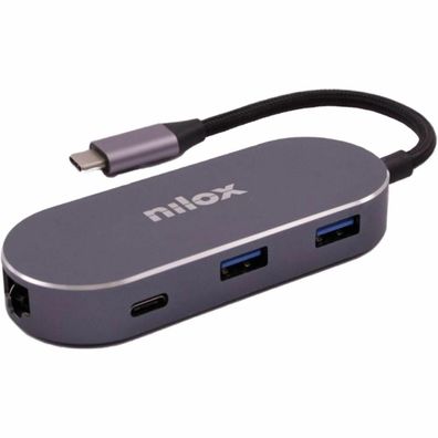 Docking Station Nilox Mini USB-C 4K HDMI Ethernet