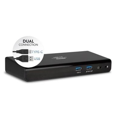 Station-d'accueil Hamlet HDOCKS300TC mit HDMI und DVI