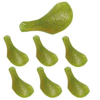 Forellen Köder Spirulino Trout Paddle Tail chartreuse-glitter