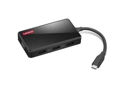 USB-C Travel Dock Lenovo mit vielseitigen Anschléssen