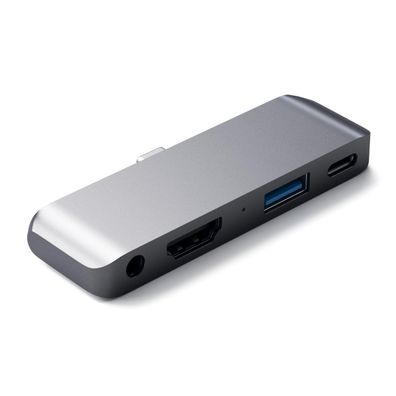 Adapter Satechi Mobile Pro Hub USB-C Aluminium