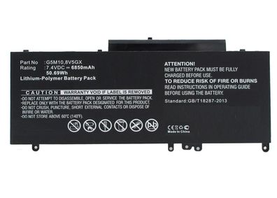 Batterie CoreParts Lithium PolymÜre 5800 mAh