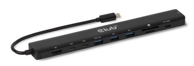 USB-C Dockingstation CLUB3D CSV-2550 10-in-1 mit 8K HDMI
