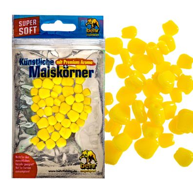 Künstliche Maiskörner gelb