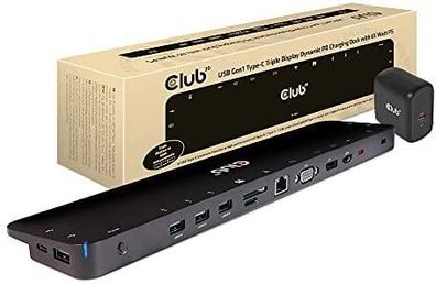 Dockingstation Club 3D CSV-1564W65 mit vielseitigen Anschléssen