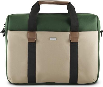 Laptoptasche Hama fér bis zu 41,1 cm beige und grén