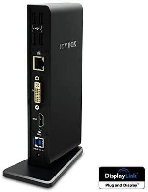 Station-Dock ICY-BOX IB-DK2241AC mit 11 Schnittstellen
