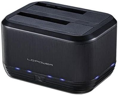 Dockingstation LC-Power LC-DOCK-U3-III USB 3.2 Gen 1 schwarz