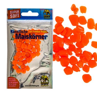 Künstliche Maiskörner japan-rot